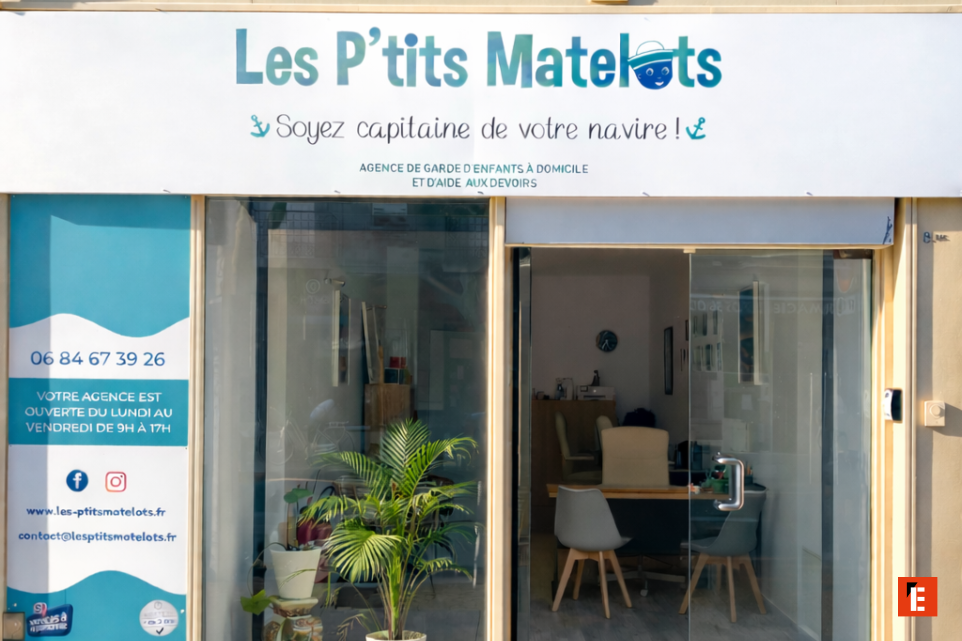 façade les ptits matelots — garde denfants à domicile