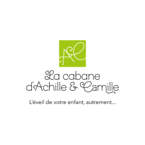 logo la cabane dachille & camille — crèche et Éveil