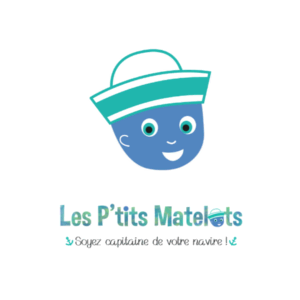 logo mascotte marin pour enfants — les ptits matelots