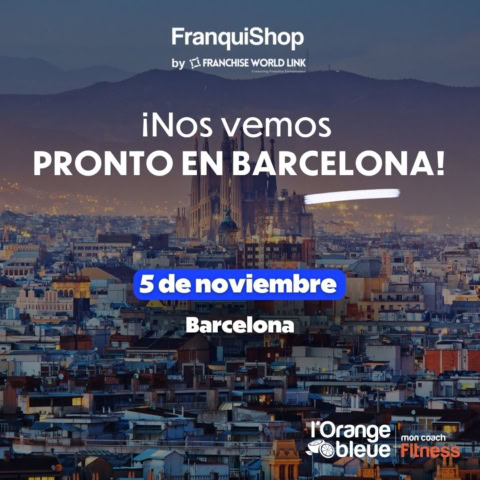 lorange bleue mon coach ftness en franquishop barcelona encuentranos el 5 de noviembre 2