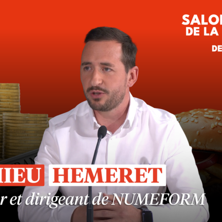 mathieu hemeret (numeform) au salon de la franchise