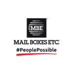 logo mbe z hashtagiem #peoplepossible i czerwonym akcentem