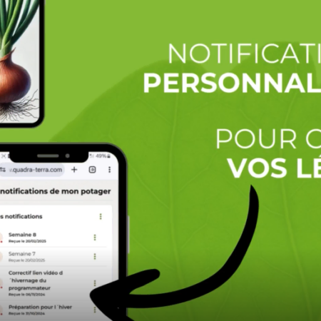 notifications personnalisées pour votre potager connecté