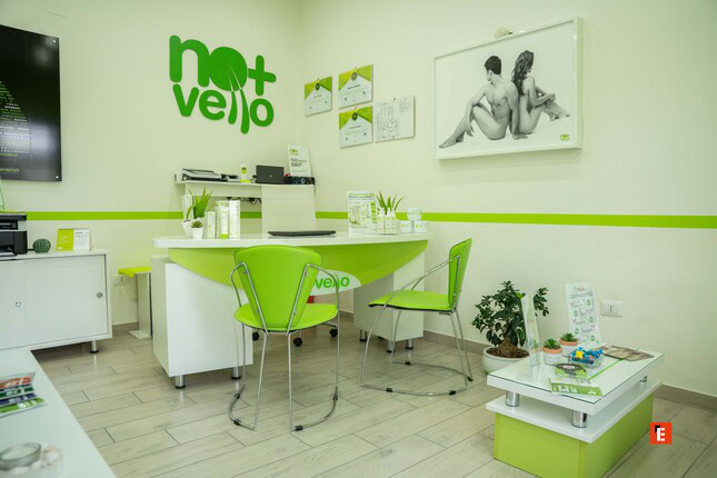 accueil moderne vert et blanc, design Épuré