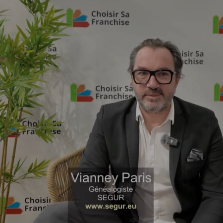vianney paris — généalogiste au salon de la franchise