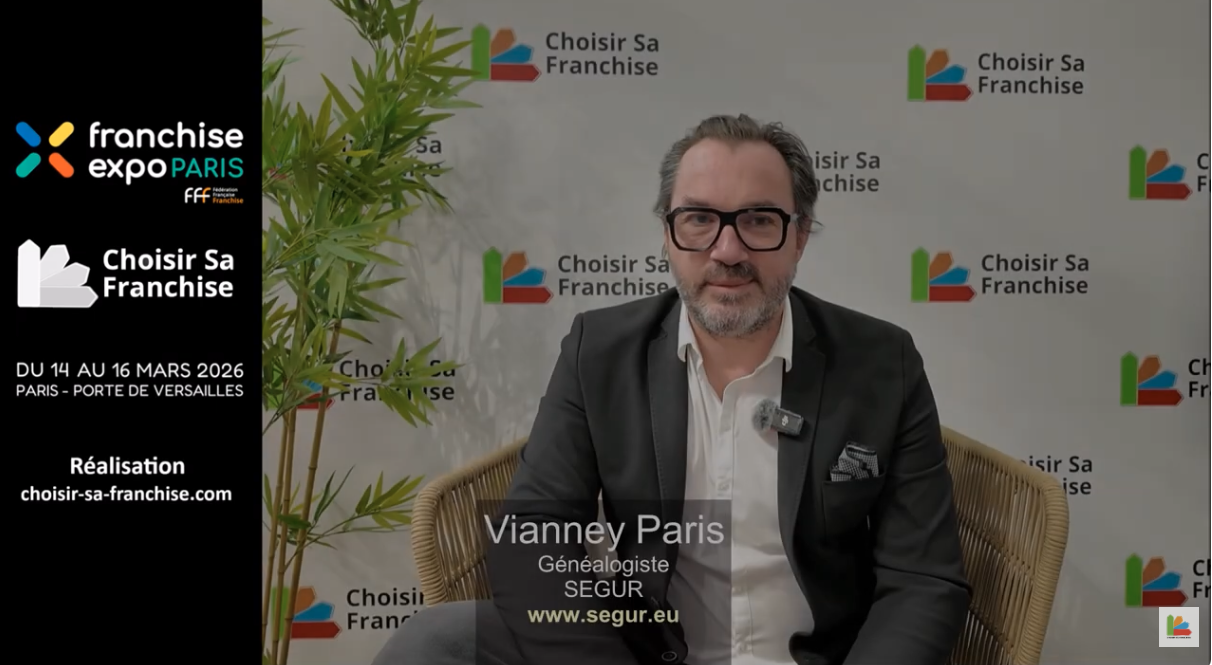vianney paris — généalogiste au salon de la franchise