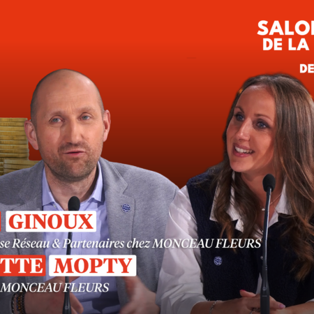 salon virtuel de la franchise : monceau fleurs en direct
