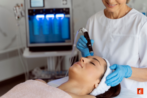 soin hydrafacial en clinique esthétique