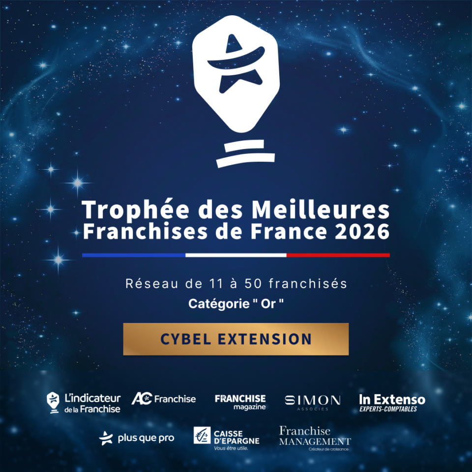 cybel extension trophée meilleures franchises france 2026