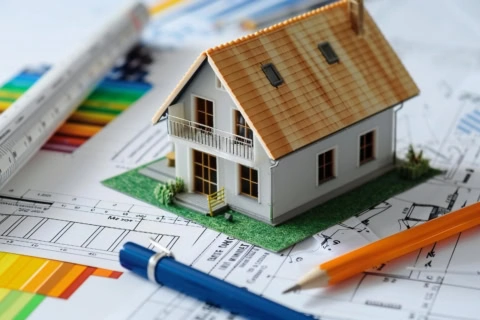 audit Énergétique maison : maquette et Étiquette Énergie