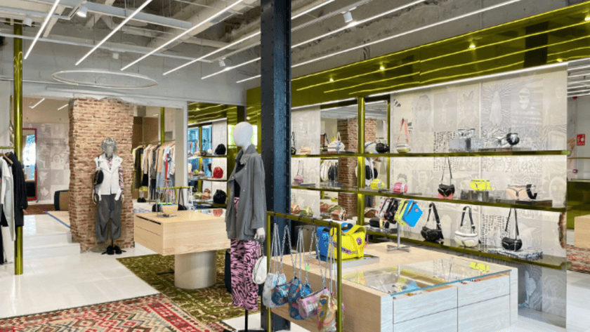 Interior tienda Bimba y Lola
