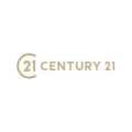 logotipo century 21 dorado moderno inmobiliaria