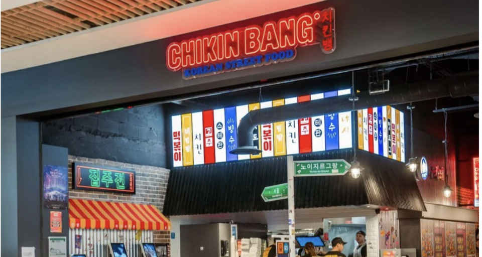 chikin bang : street food coréenne au néon