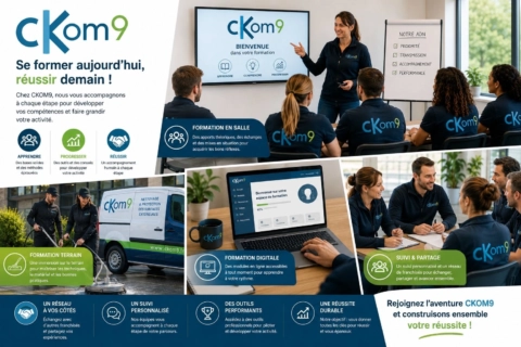 formation ckom9 : nettoyage, franchise et réussite