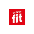 cleverfit rot weißes fitness logo app symbol quadratisch