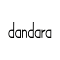 logotipo minimalista dandara en tipografía negra