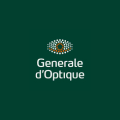 logo générale doptique — emblème Œil concentrique vert