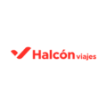 logotipo halcón viajes naranja minimalista y dinámico