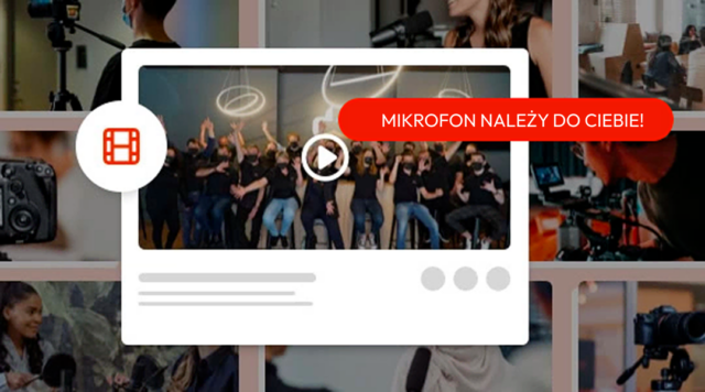 produkcja wideo w studiu — zespół i mikrofon