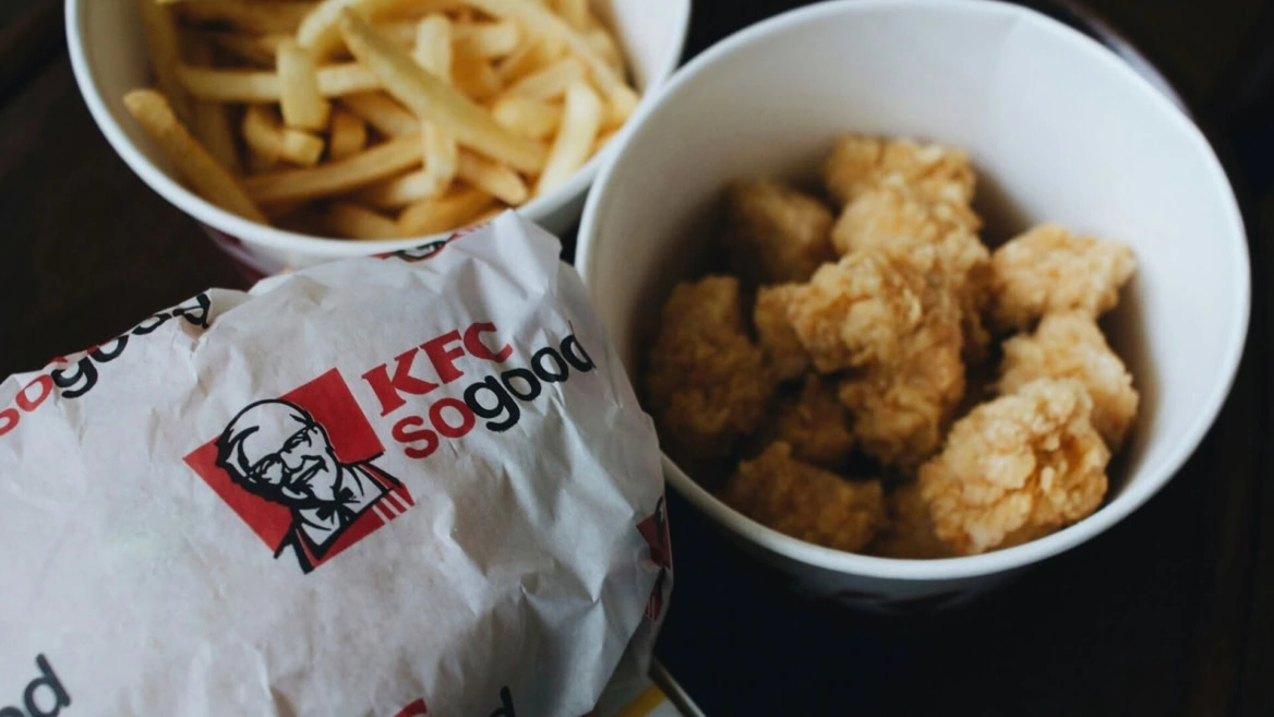 kfc: patatine e bocconcini croccanti
