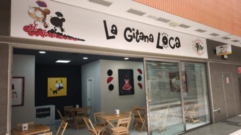 la gitana loca: cafetería con estilo flamenco