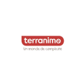 logo capsule rouge minimaliste avec logotype blanc
