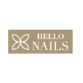 logo floral minimalista beige para salón de uñas