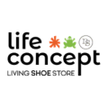 logo vida concepto — tienda de zapatos moderna