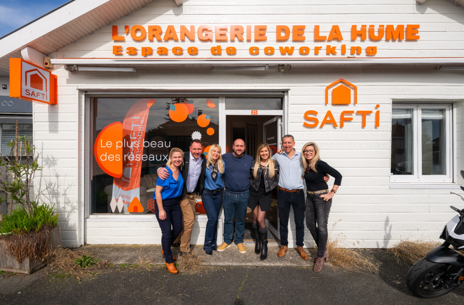 lorangerie de la hume — Équipe et espace coworking