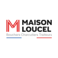 logo maison loucret, bouchers charcutiers traiteurs