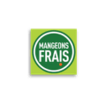 badge vert «mangeons frais» — Étiquette produits frais