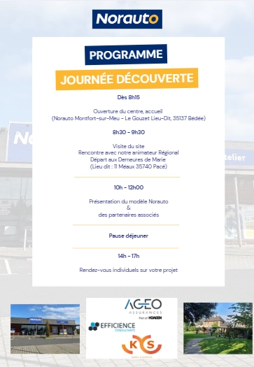 programme journée découverte norauto montfort sur meu