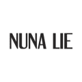 logo minimalista nuna lie nero su bianco