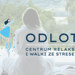 centrum relaksu: widok z okna na jezioro