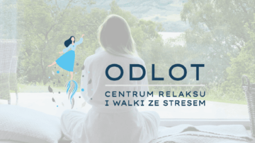 centrum relaksu: widok z okna na jezioro