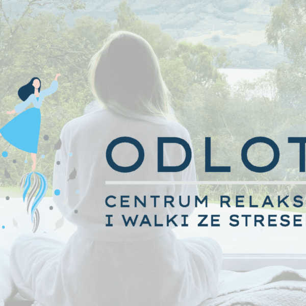 centrum relaksu: widok z okna na jezioro