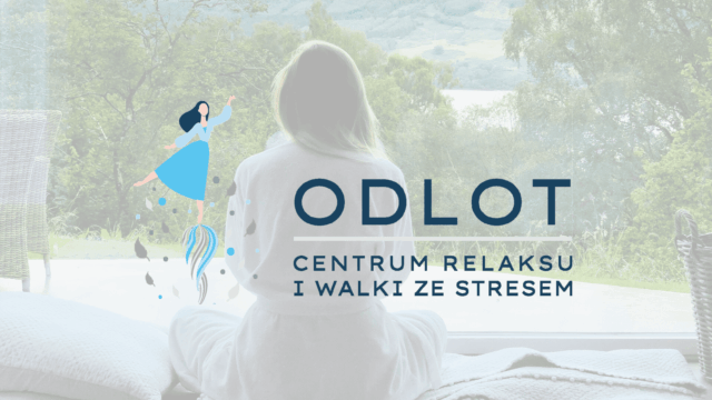 centrum relaksu: widok z okna na jezioro