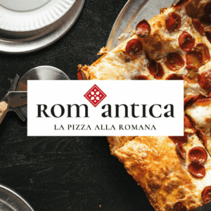 pizza romana quadrata, crosta alta e pepperoni