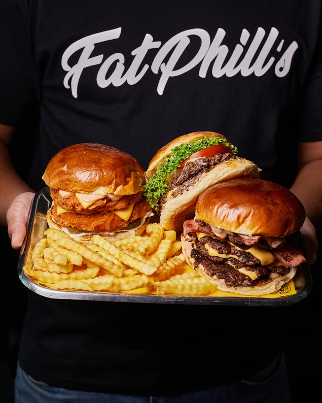 crispy fried chicken, burgers & crinkle fries
