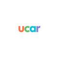 logo ucar coloré et minimaliste aux lettres arrondies
