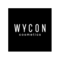 logo wycon cosmetics bianco su sfondo nero