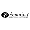 logotipo amorino: medallón de Ángeles y gelato artesanal