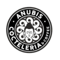 logo anubis coctelería: sello chacal mandala