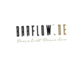 barflow.de logo – minimalistische schwarz gold wortmarke