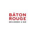 logo bâton rouge — grill et bar moderne