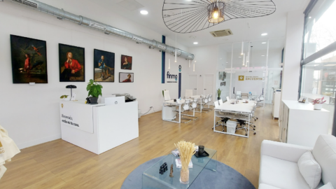 open space lumineux pour agence immobilière