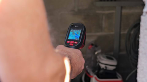 inspection thermique d’une cavité murale