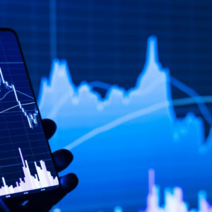 graphiques boursiers mobiles en temps réel