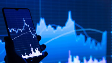 graphiques boursiers mobiles en temps réel