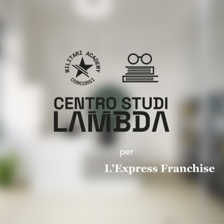 logo centro studi lambda su sfondo sfocato
